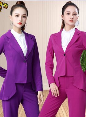 跳舞小西服外套女时尚外穿燕尾服
