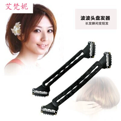 Заколка для волос, в корейском стиле, придает объем