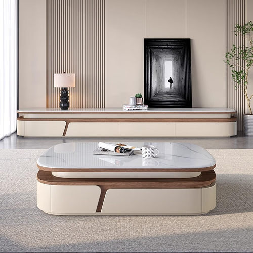 【整装送货上门】简雅茶几电视柜