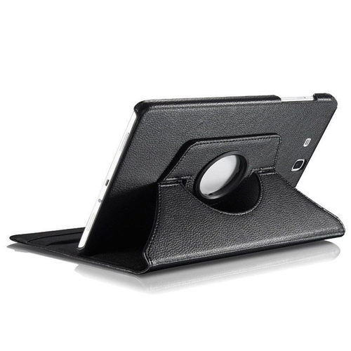 适用三星Tab E T560 9.6英寸平板保护套休眠平板电脑皮套荔枝纹旋转纯色简约支架横竖防摔翻盖SM-T561保护壳