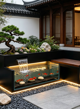 不锈钢创意流水景观新品