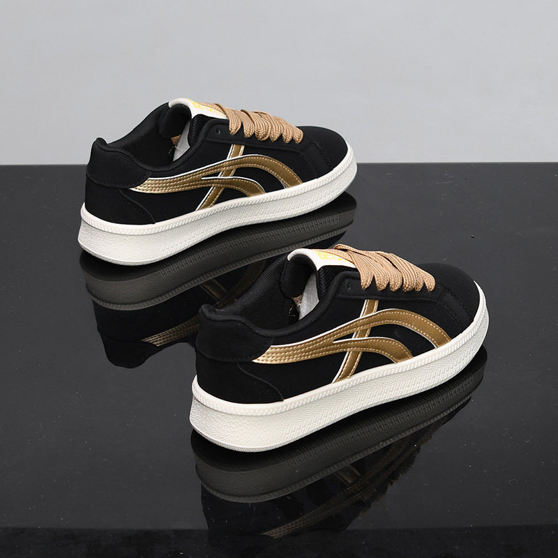 男鞋子潮鞋ins网红爆款德训鞋男生2025百搭超纤皮情侣增高板鞋男,流行男鞋,休闲板鞋,淘宝优惠券,粉丝福利购,淘宝优惠卷