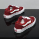 2025春夏酒红色德训帆布鞋 潮流透气防臭运动休闲情侣板鞋 男鞋 新款