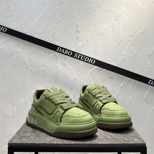 厚底增高板鞋低帮系带运动休闲鞋