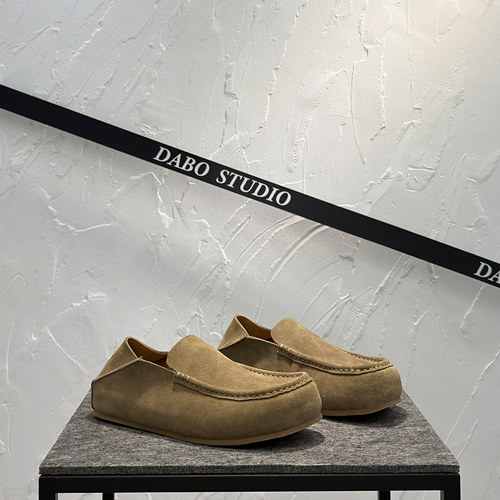 真皮两穿勃肯鞋低帮一脚蹬乐福鞋