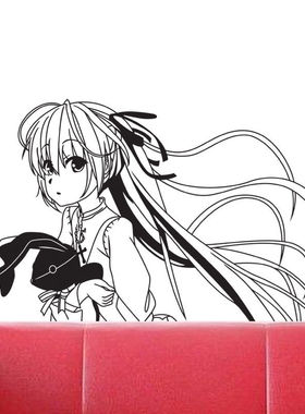 春日野穹缘之空墙贴时穹妹贴画