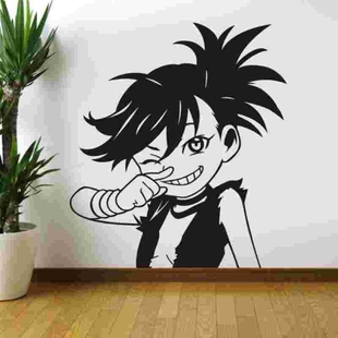 多罗罗痛墙贴纸百鬼丸动漫贴纸电脑主机痛贴二次元防水周边谷子