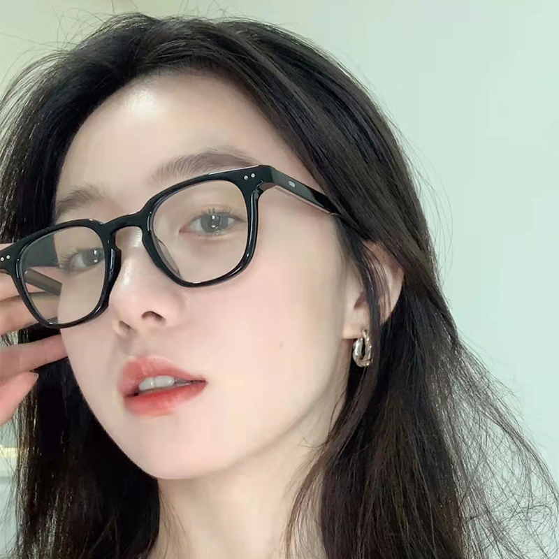 近视眼镜女可配度数素颜神器