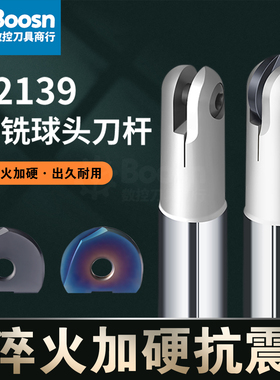 瓦尔特T2139精铣球刀杆R4R5R6R8R10R12.5R15半圆球刀杆刀片P3200