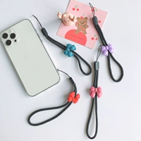 Мультяшный мобильный телефон, ремешок, регулируемый USB-флеш-накопитель для ключей, вожжи поводок с бантиком