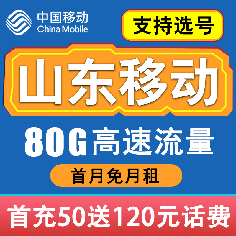 山东移动纯流量卡手机电话卡归属地自选济宁威海泰安日照莱芜临沂