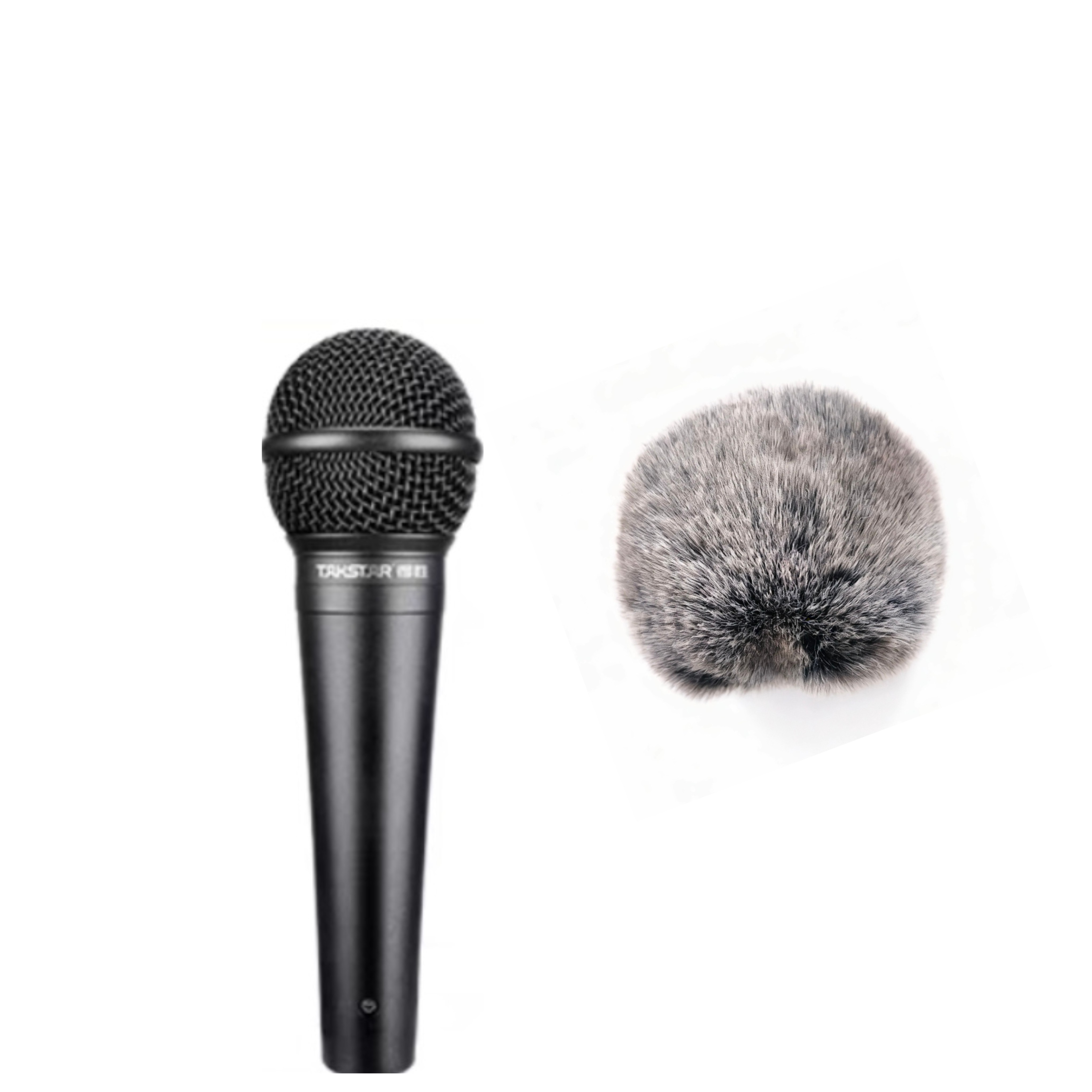 适用得胜PC-K120 电容麦克风防风毛毛套话筒降噪毛罩保护毛毛咪罩