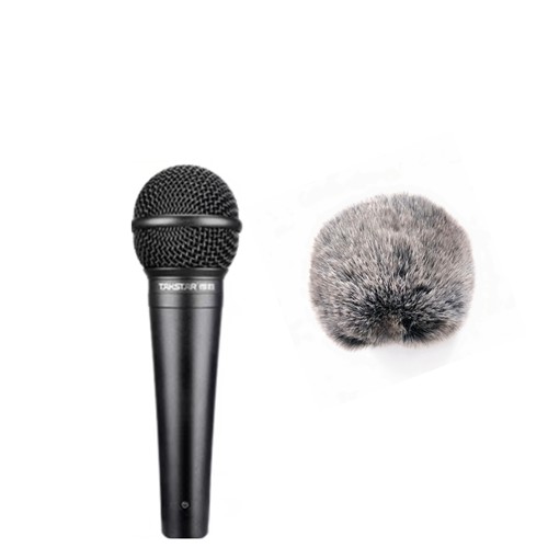 适用得胜PC-K120 电容麦克风防风毛毛套话筒降噪毛罩保护毛毛咪罩