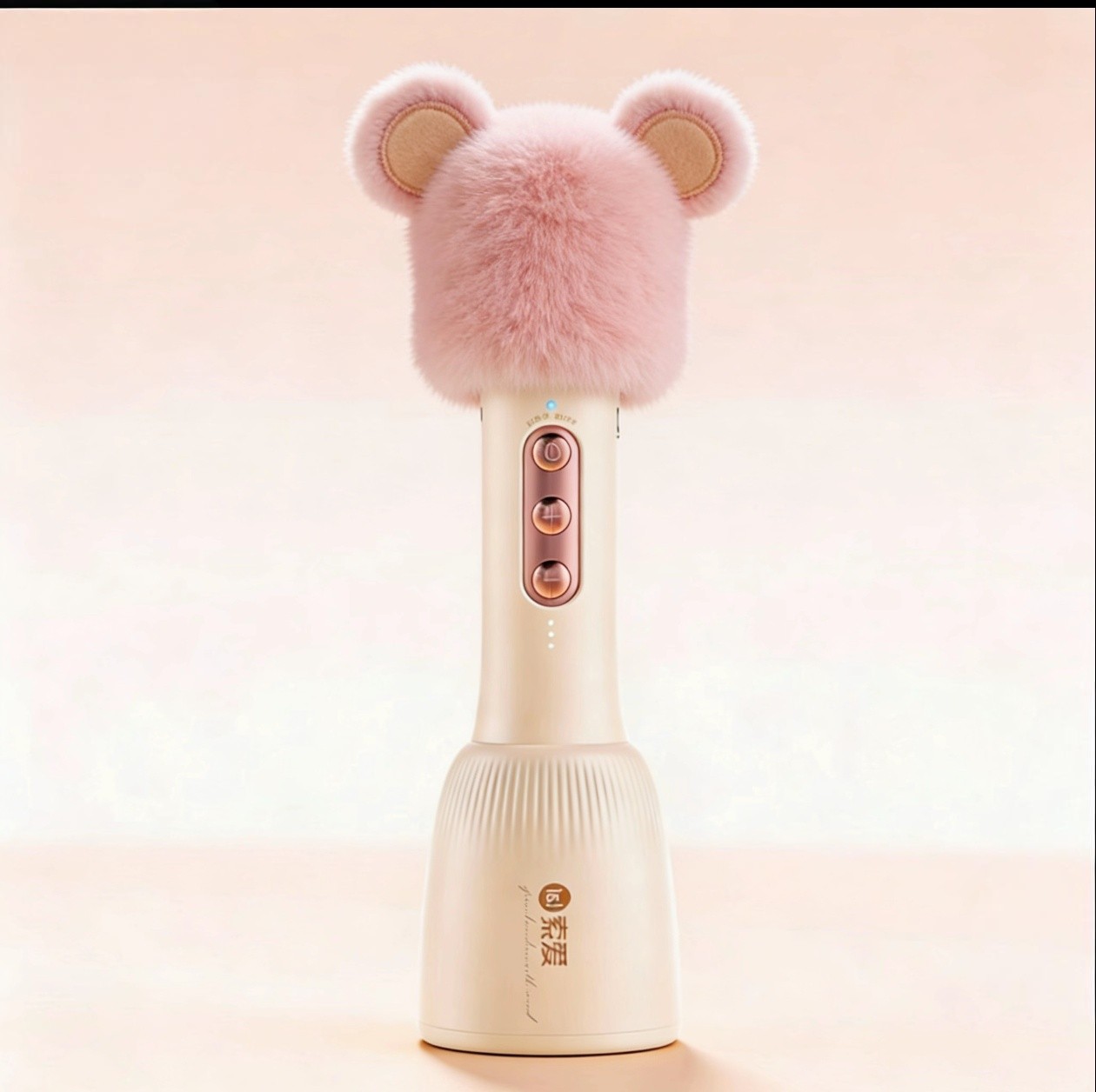 适用索爱SC20手持麦克风挡风小熊毛罩保护套上课话筒降噪毛罩咪罩