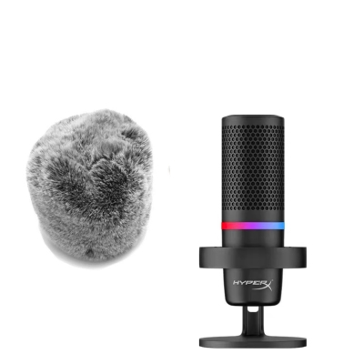 适用HyperXQuadcastS声浪S声脉solocast声浪麦克风降噪毛罩保护套