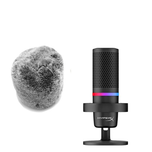 适用HyperXQuadcastS声浪S声脉solocast声浪麦克风降噪毛罩保护套