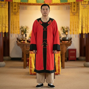 元皇玄皇淮南派法衣 端公民间法衣道士道衣服装湘中民俗傩戏用品