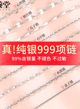 999纯银锁骨链小众款项链足银925