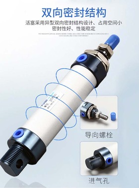 迷你气缸MAL16X20X25X32X40*25X50X75X100X150X200X250X300X350CA