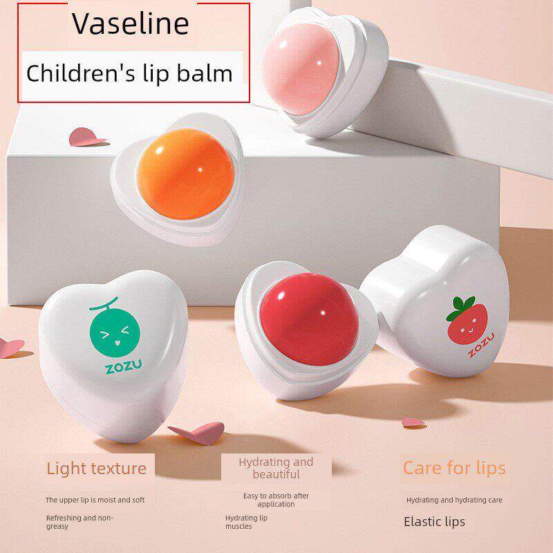 正品凡士林儿童润唇膏为小女孩特别保湿和防干燥迷你嘴油水果味润
