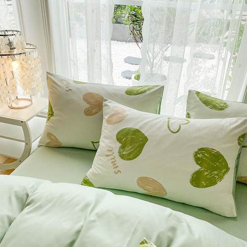 全棉枕套一对装家用枕头套