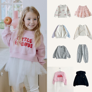 现货 RoanJane 儿童女童卫衣针织衫外套打底裤牛仔裤子