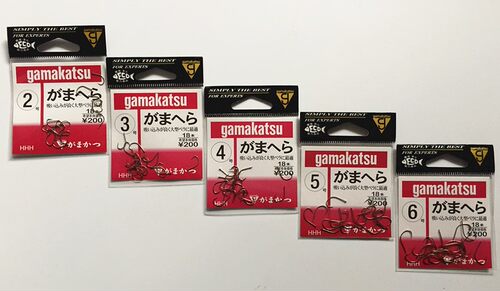 日本伽玛卡兹无倒刺鲫鱼钩