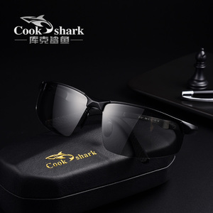 cookshark库克鲨鱼偏光太阳镜男司机镜墨镜男士变色眼镜开车眼睛