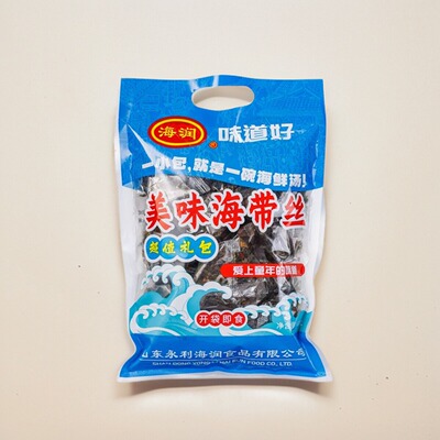 海润美味海带丝 400g/袋 独立小包 儿时回忆 开袋即食下饭 干海带