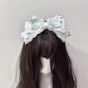 nah手作大蝴蝶结发箍洛丽塔少女心量产型头饰萌系软妹可爱亚文化