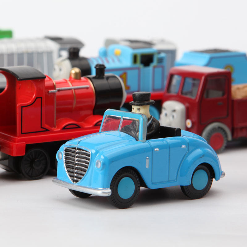 儿童车厢爱德华小火车头合金磁铁力轨道套装胖总管高登亨利玩具车