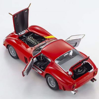 京商 1/18 法拉利 Ferrari 250GTO 22号 1962 LM 合金模型 红色