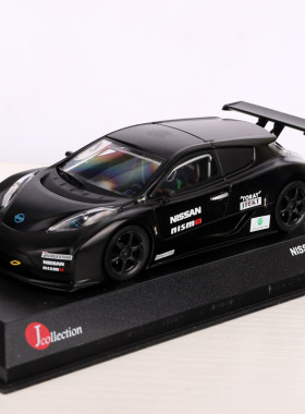 京商 1/43 日产 NISSAN LEAF NISMO RC 合金汽车模型  不可开门