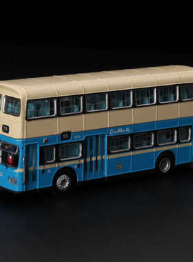 BEST CHOOSE 1/76 蓝色双层巴士中环15线路合金汽车模型SF29