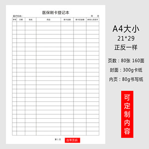 医疗机构患者顾客客户买药刷卡记录药店药房卫生站门诊患者开药