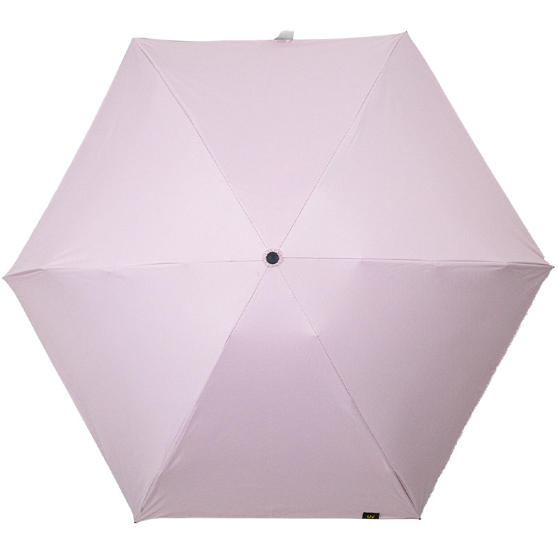 【16年老店】太阳伞新款女轻巧便携学生纯色黑胶轻薄晴雨两用伞