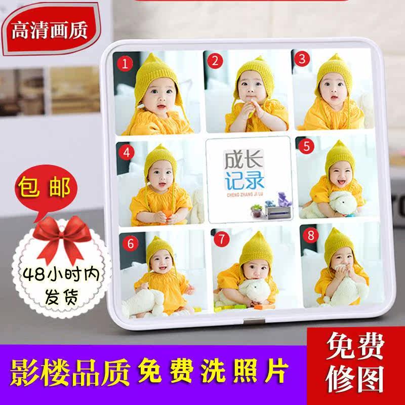 超大画框婴儿照片相框挂墙可爱背景透明夹子一面横版艺术立体家庭|msdalam kategori Aksesori rumah, photo Frame/Frame - dari Buy2taobao.com untuk memberikan perkhidmatan ejen Taobao profesional membeli
