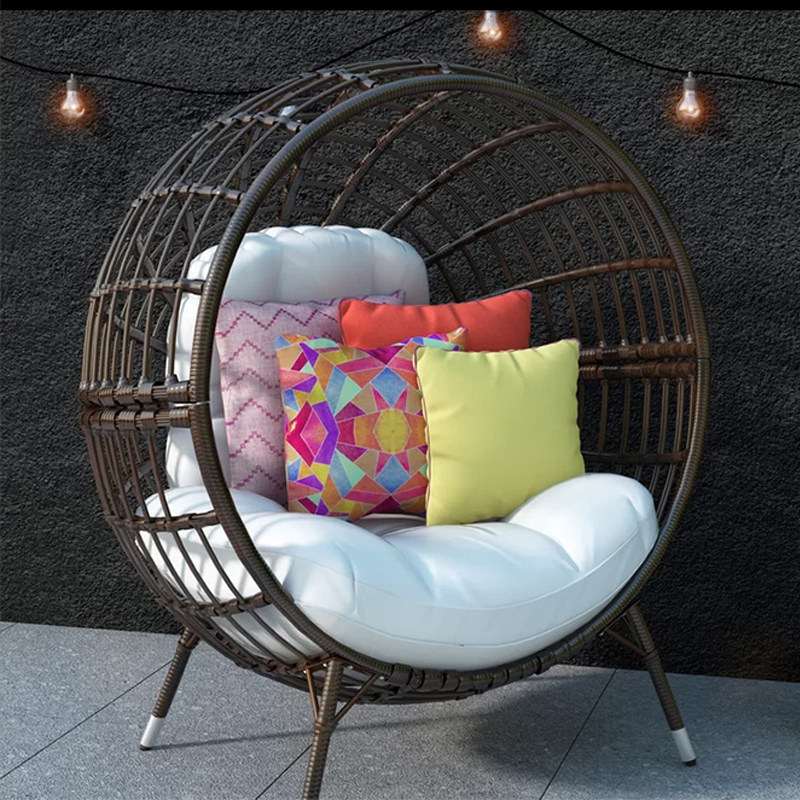 吊椅吊篮藤椅家用室内阳台单人懒人鸟巢吊床摇篮椅摇椅网红吊篮椅在类目 住宅家具, 户外/庭院家具, 桌椅套件中 - 来自Buy2taobao.com提供专业的淘宝代购服务