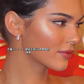 闪钻复古简约圆圈耳环 ～ ins博主都在戴 肯豆kendall同款 ZZZITA