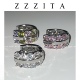 Huggie ZZZITA Amour 闪钻锆石耳圈耳扣小众设计高级感