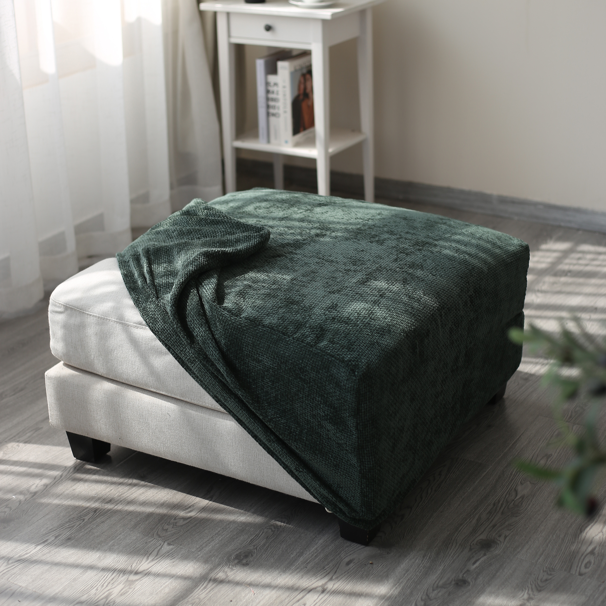 全包防滑方榻罩，小方榻轻松焕新get新颜值