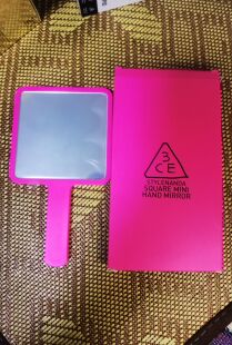 韩国3CE 手持方镜 小号/专柜化妆包合集 化妆包买五件3ce可送一个