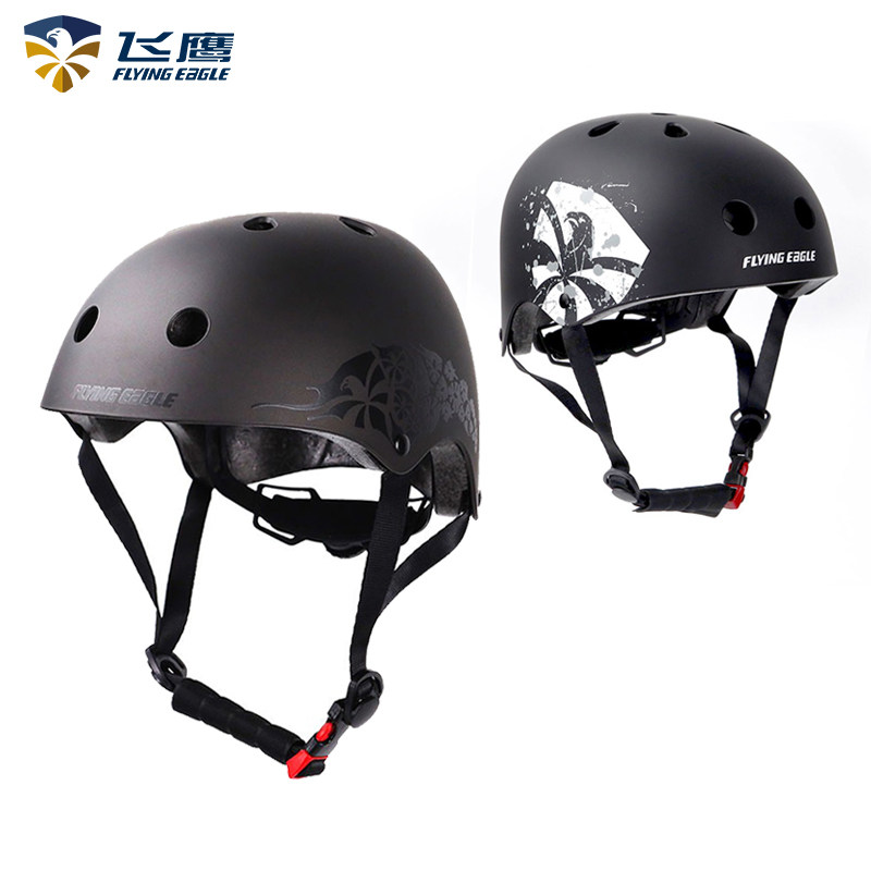 飞鹰认证款儿童成人头盔专业轮滑滑雪滑板长板极限骑行帽子安全帽