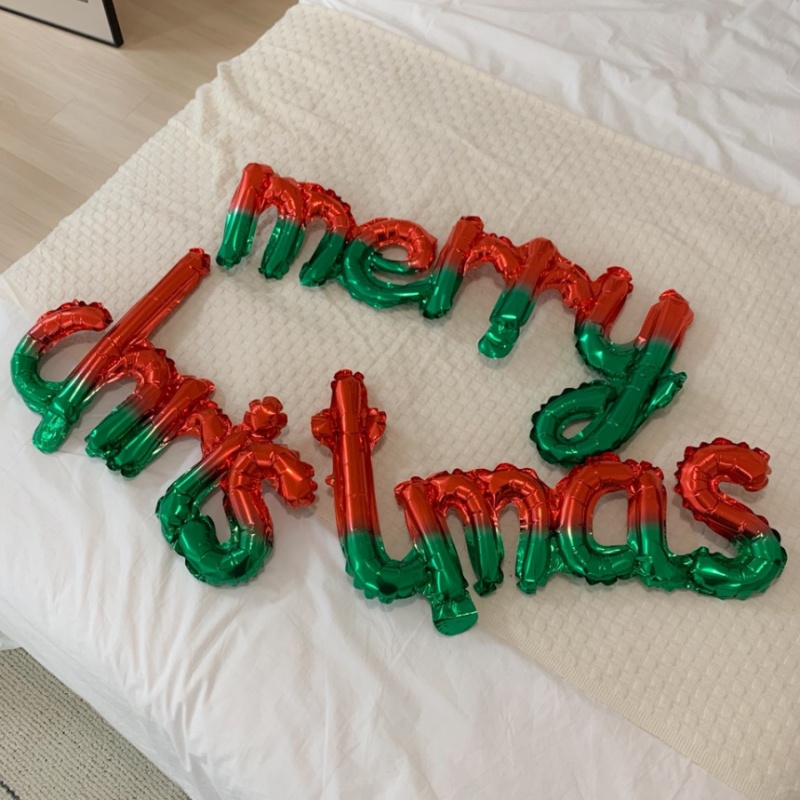 2026新款圣诞节连体字母