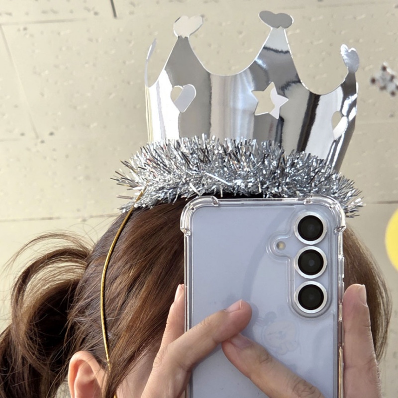 ins生日韩风派对帽流苏皇冠