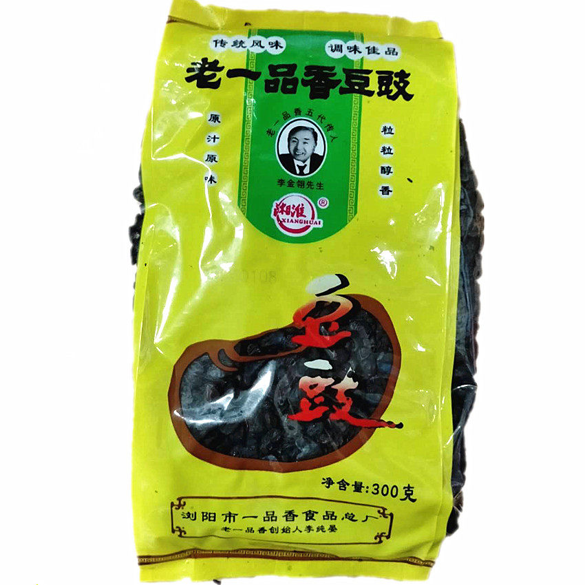 包邮湖南特产老一品香豆豉300g干豆豉鱼调味料豉香料巫山烤鱼炖鱼