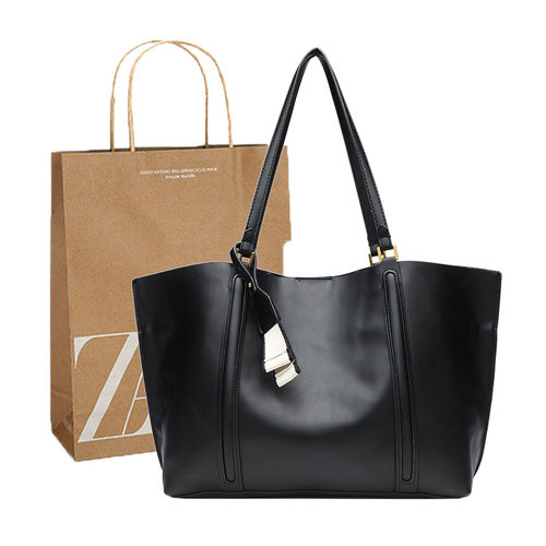 ZA家托特包大容量手提单肩购物包
