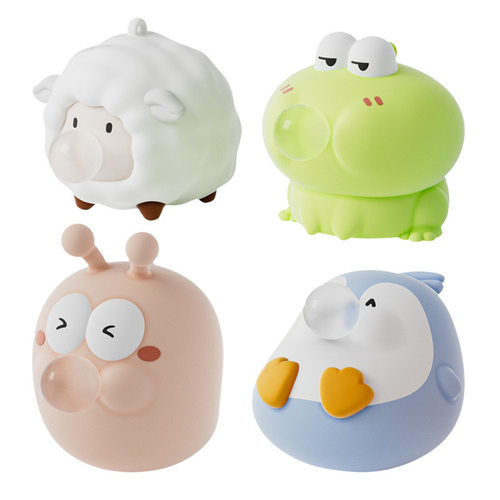 爆款吐泡泡捏捏乐慢回弹公仔解压神器儿童学生创意减压玩具小摆件