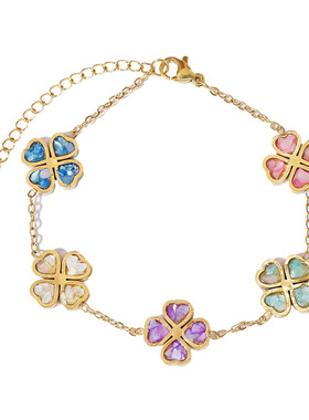 螺钿底胚饰品diy手链发夹材料包贝壳碎片手工发簪民间特色工艺品