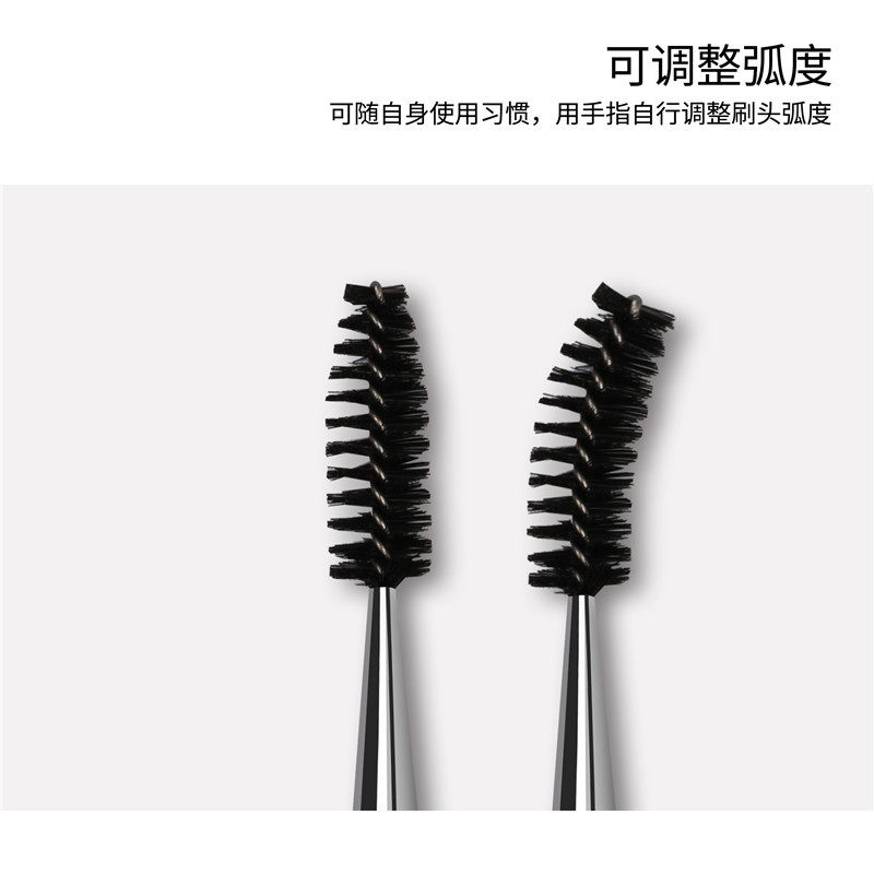化妆工具带钻睫毛刷 螺旋式带钻纤维睫毛刷 化妆梳多色可选